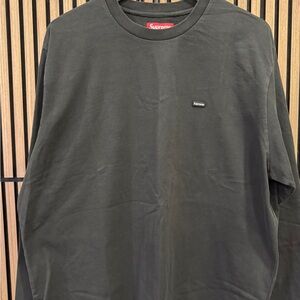 Supreme Black Long Sleeve Tee